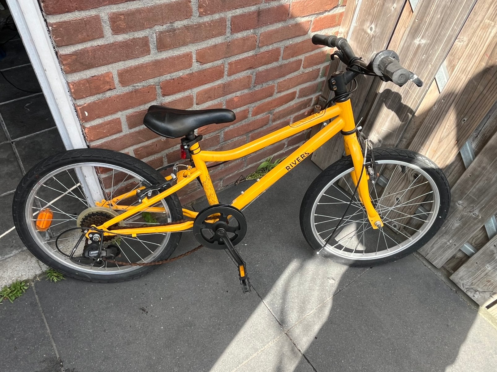 Kinderfiets. Opknapper., Ophalen, Gebruikt, Velgrem, Minder dan 16 inch