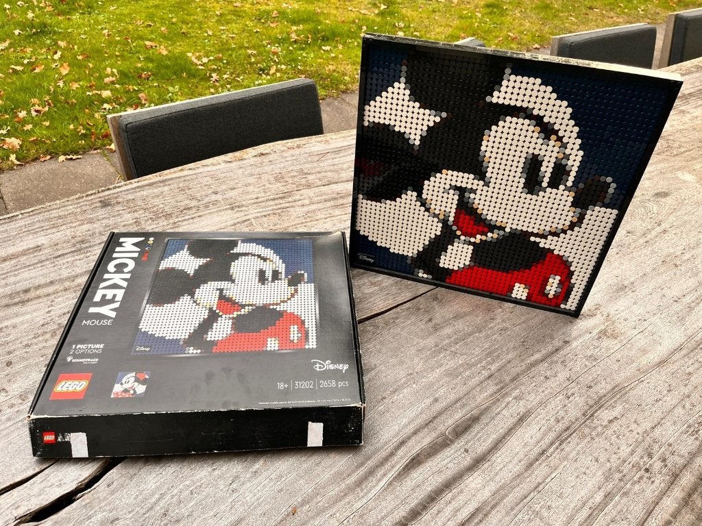 Lego Mickey mouse art (31202), Lego, Ophalen of Verzenden, Zo goed als nieuw, Disney