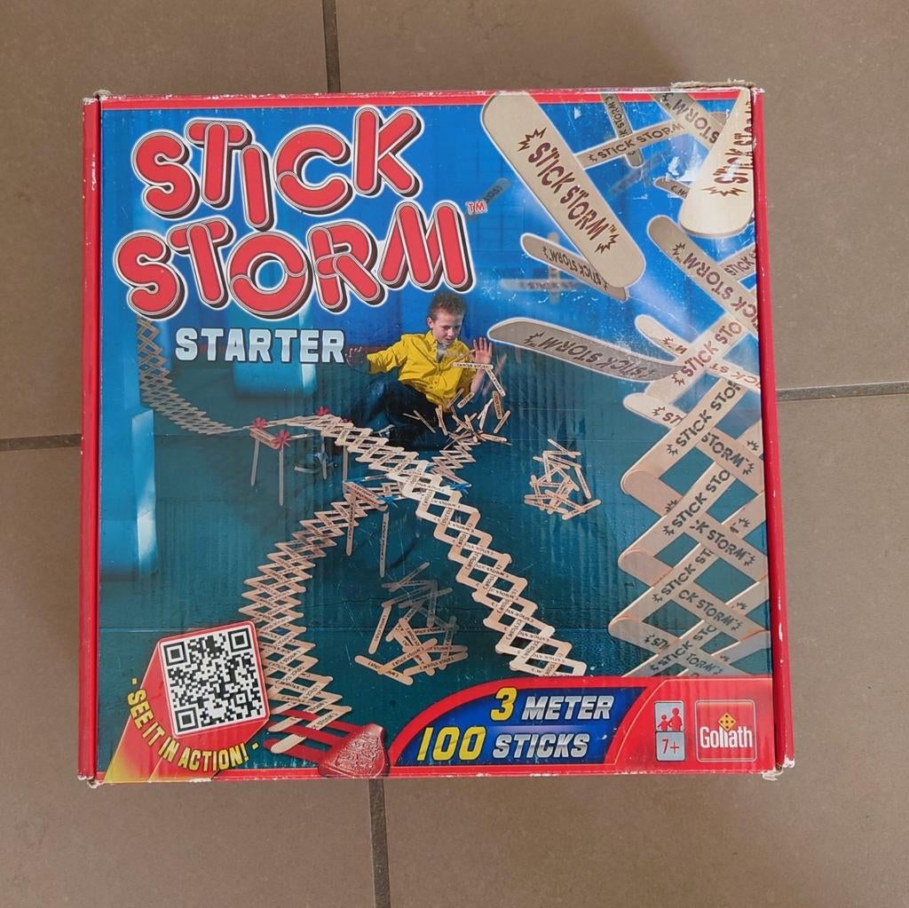 Stick Storm Starter -compleet. Zgan Bouw je eigen baan!, Ophalen, Zo goed als nieuw, Bouwen