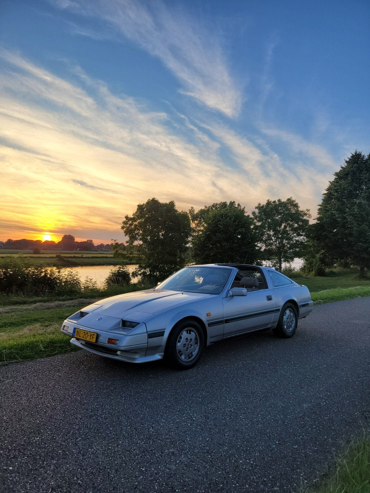 Nissan 300ZX 3.0 AUT 1985 Grijs Z31, Auto's, Automaat, Achterwielaandrijving, Origineel Nederlands, 300ZX