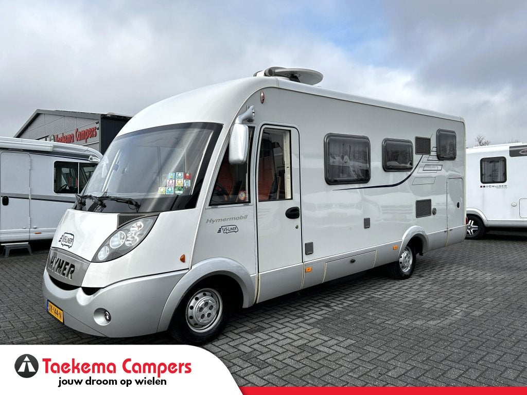 Hymer B614 CL Dwarsbed/Hefbed/36.000km/Euro4/Airco/2009/6.9m, Integraal, Fiat, 6 tot 7 meter, Bedrijf