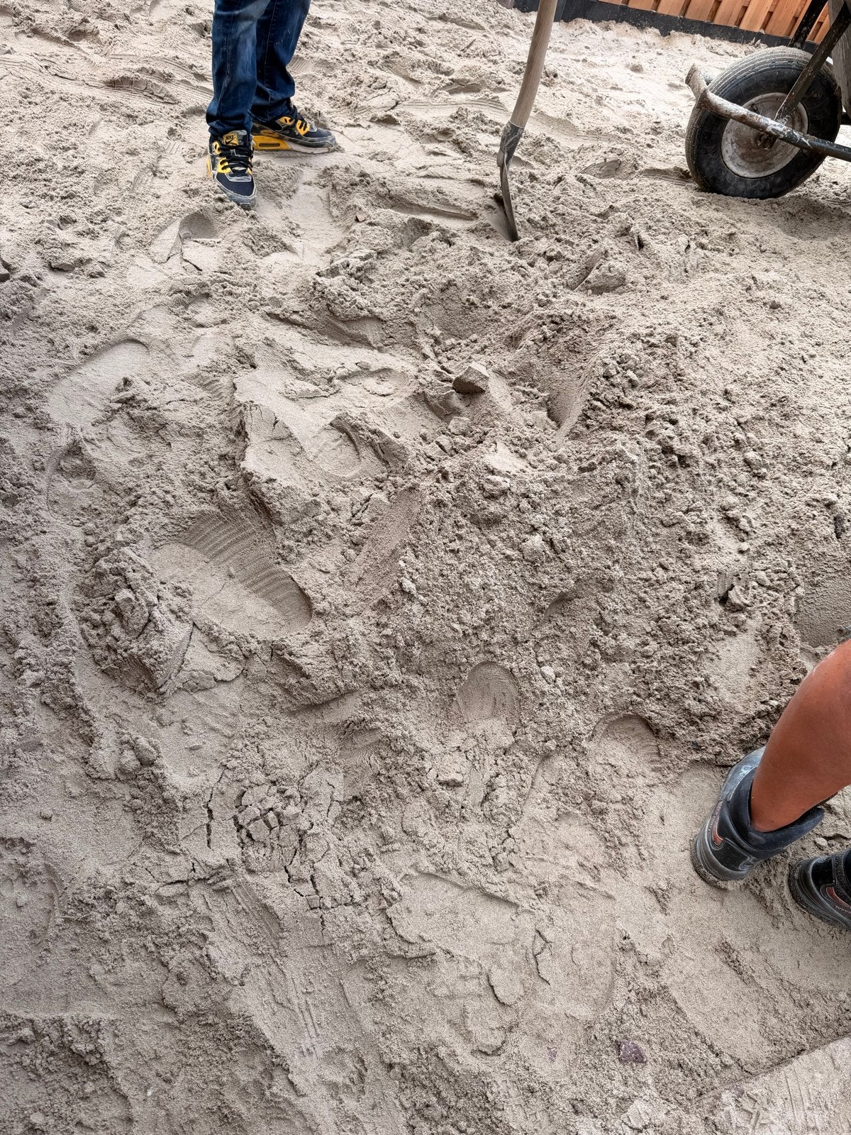 Gratis opvulzand af te halen ongeveer 1 kuub, Ophalen, Gebruikt, Ophoogzand