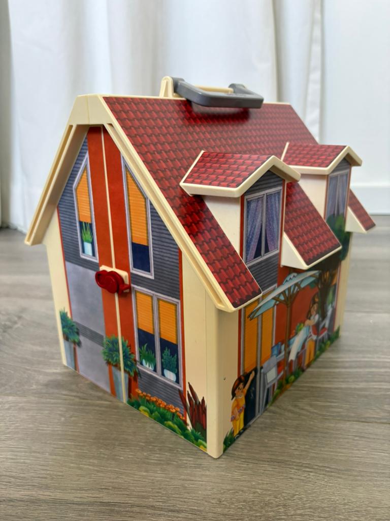 Playmobil meeneem poppenhuis, Kinderen en Baby's, Speelgoed | Playmobil, Ophalen, Gebruikt