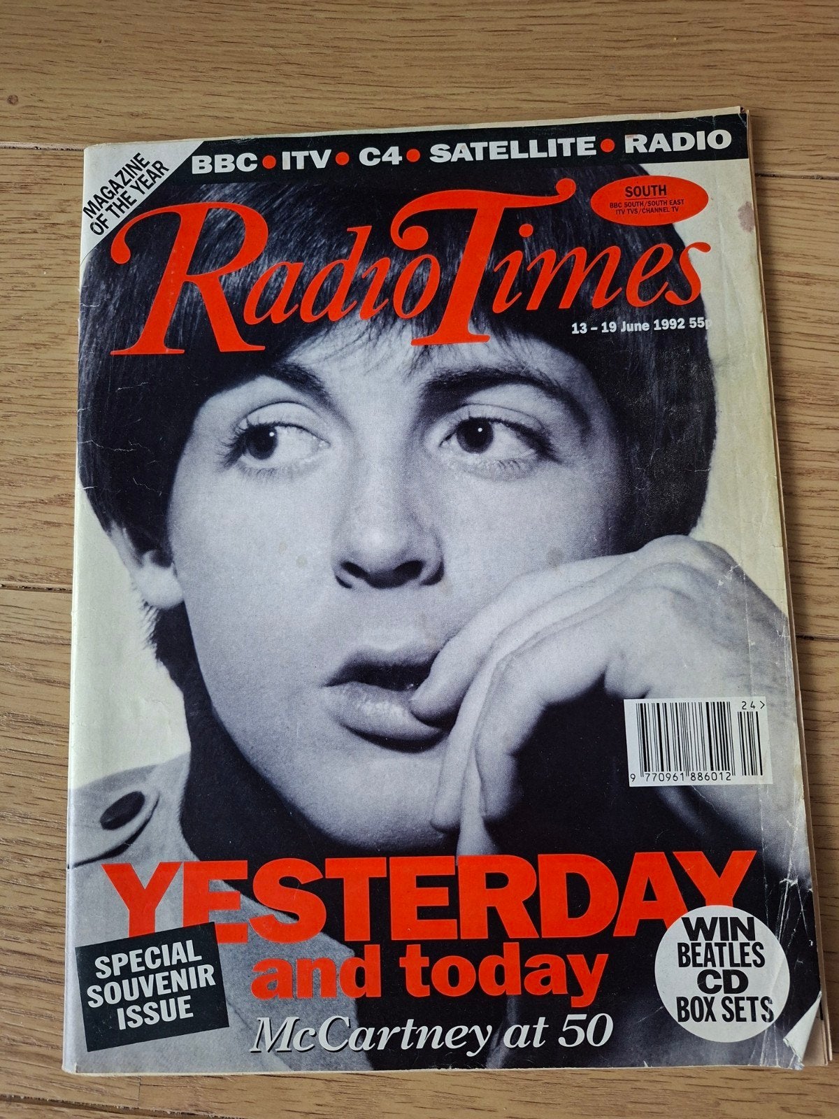 Radio Times - Paul McCartney op 50 (1992), Ophalen of Verzenden