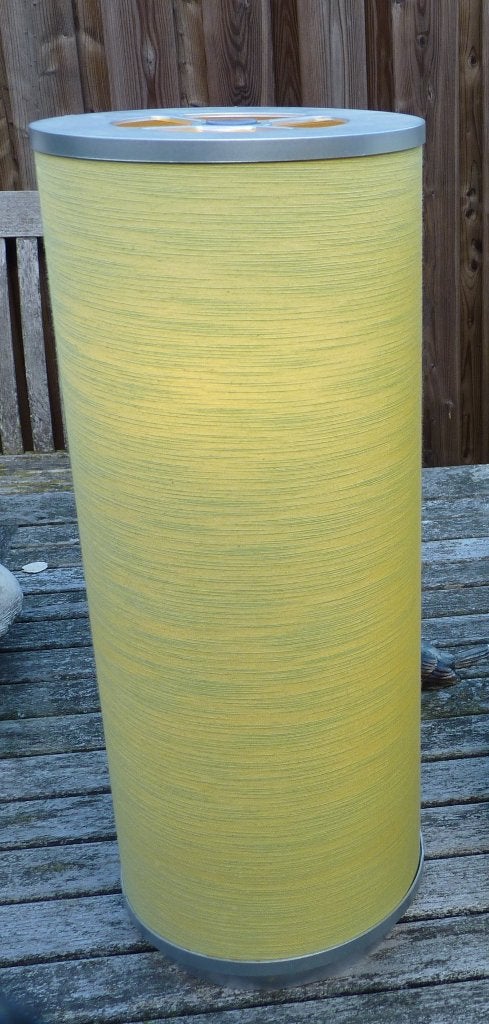 Lichtgroene tafel- of vloerlamp IKEA Vidja Type B1104, Groen, 48 cm, E14 (klein), Met kap