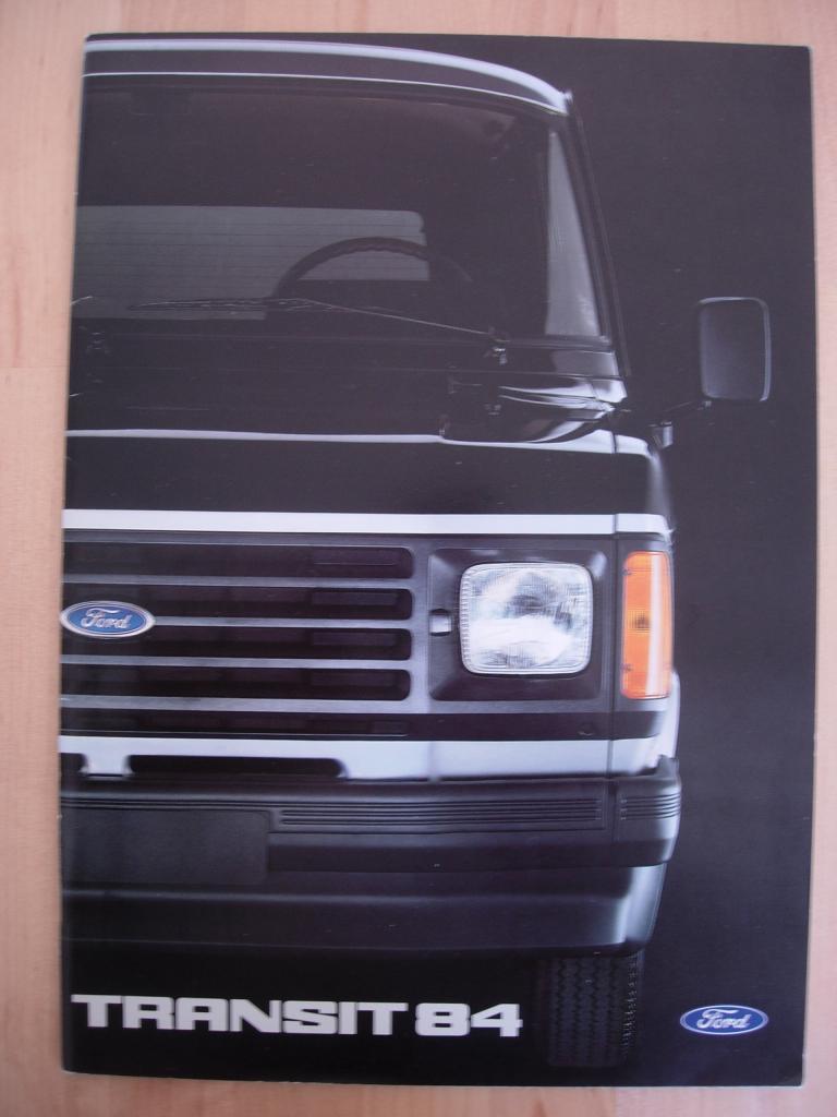 Ford Transit Brochure 1983, Ford, Ophalen of Verzenden, Zo goed als nieuw, Ford
