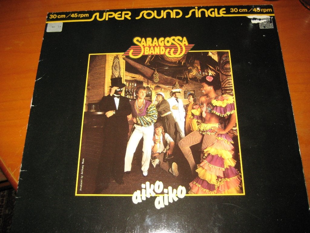 Maxi-Single, Saragossa Band: Aiko Aiko, Ophalen of Verzenden, Zo goed als nieuw