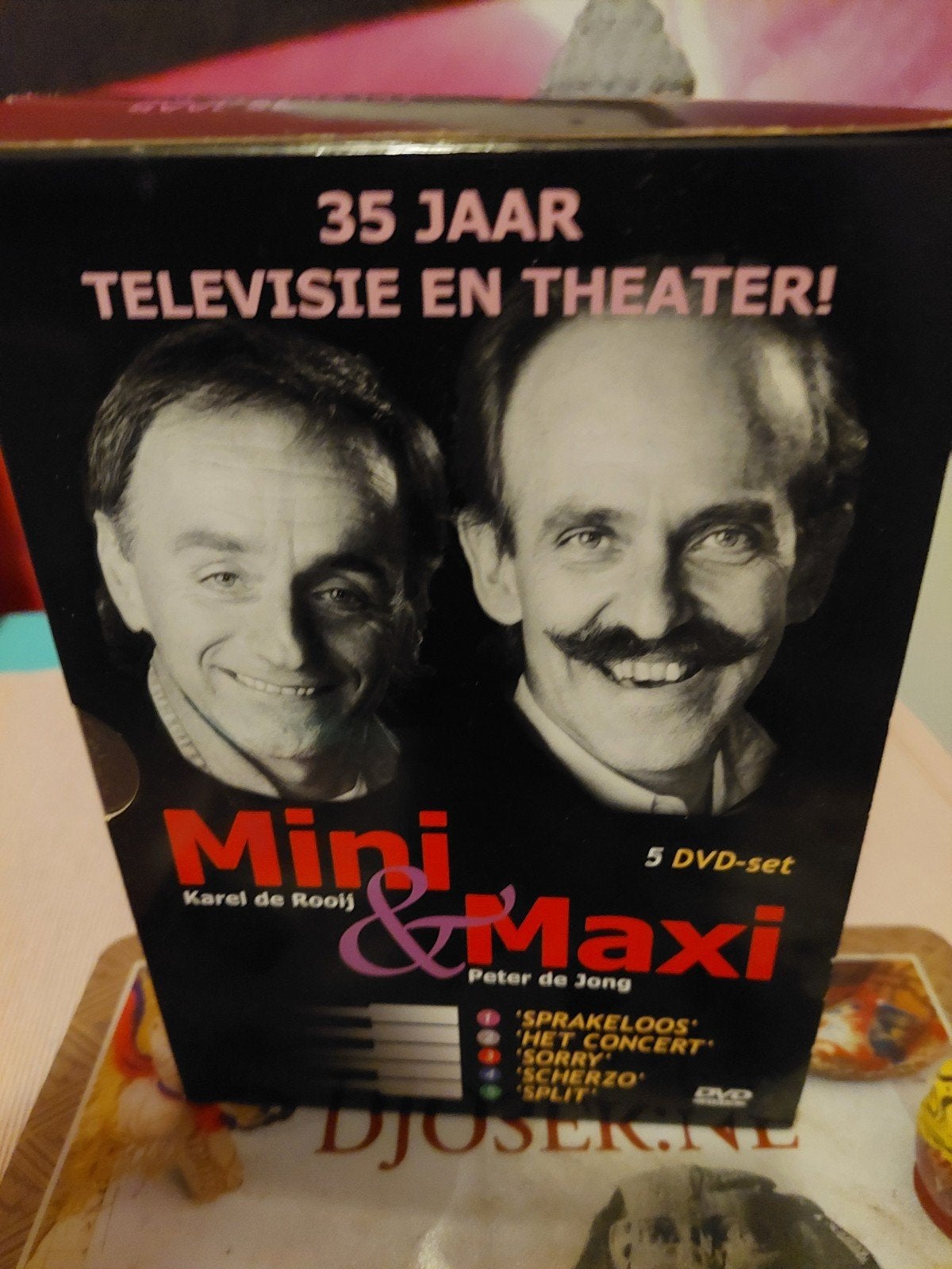 Mini & Maxi - 35 Jaar Televisie en Theater (5 DVD-set), Ophalen, Alle leeftijden, Nederlands, Nederlands