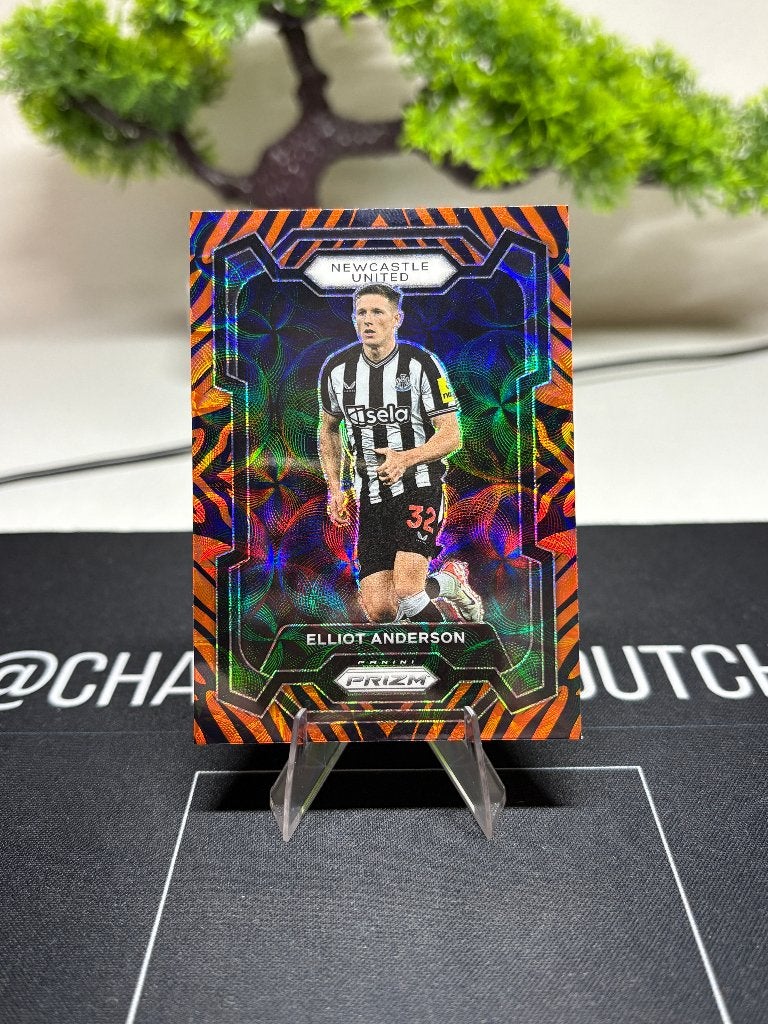 Panini Prizm EPL Tiger stripes Elliot Anderson NUFC kaart, Ophalen of Verzenden, Zo goed als nieuw, Buitenlandse clubs, Poster, Plaatje of Sticker