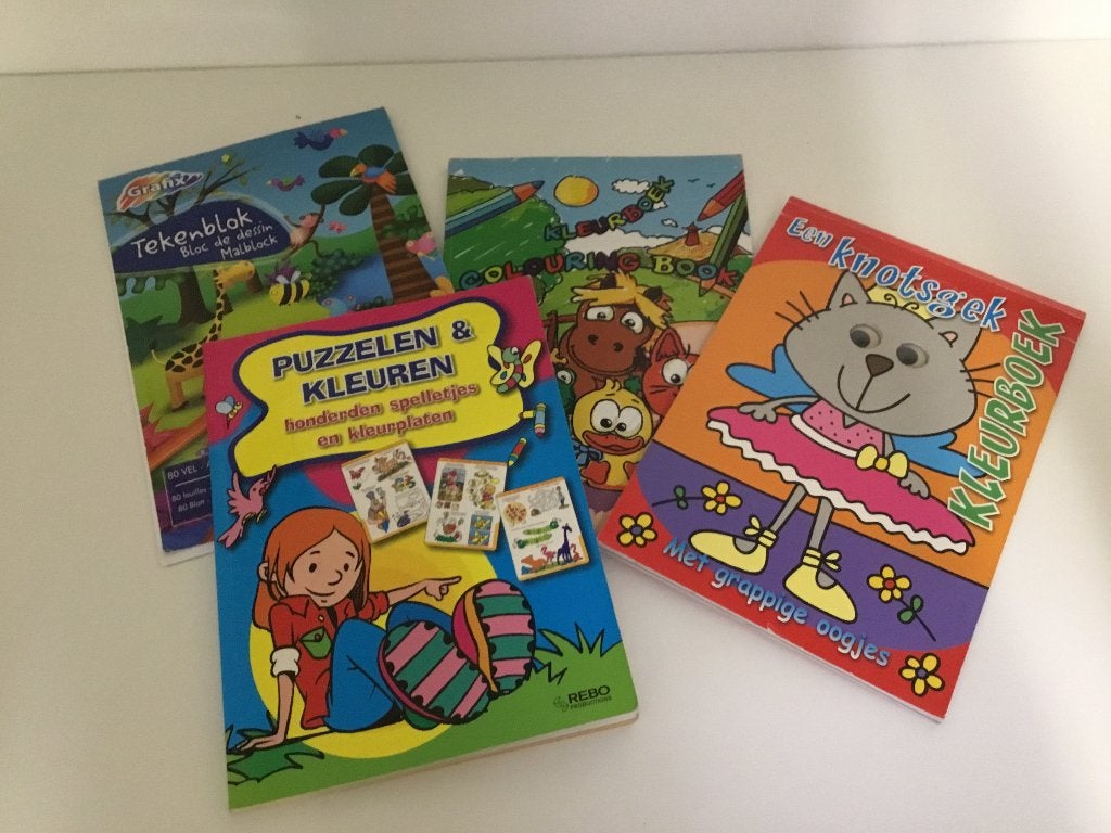 Teken & Knutselboeken, Ophalen of Verzenden, Gebruikt, Puzzelen