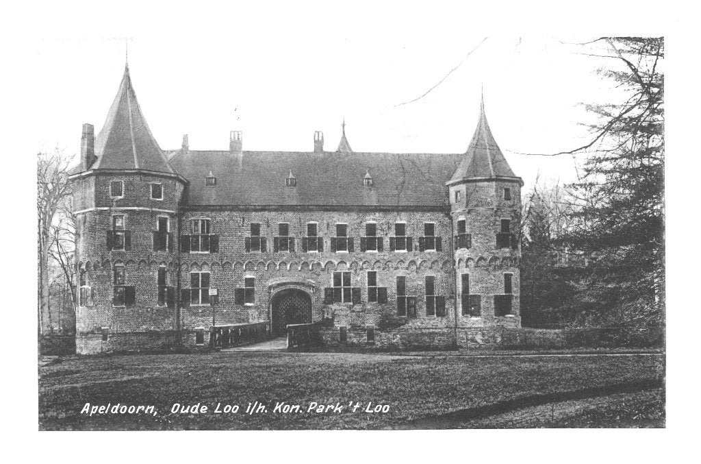 968367	Apeldoorn	Oude Loo	 	1936	Gelopen met postzegel, Ophalen of Verzenden, 1920 tot 1940, Gelopen, Gelderland