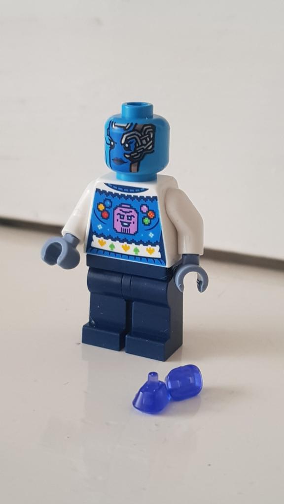 SUPERHEROES Poppetje/Minifig Nebula holiday sweater SH0835, Ophalen of Verzenden, Nieuw, Minifiguur, Lego