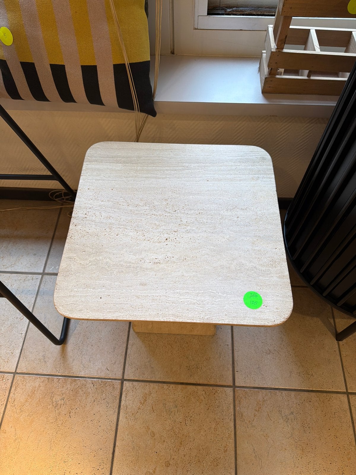 Nieuwe betonnen salontafel 45x45x42 cm, Ophalen, Minder dan 50 cm, 100 tot 150 cm, Vierkant