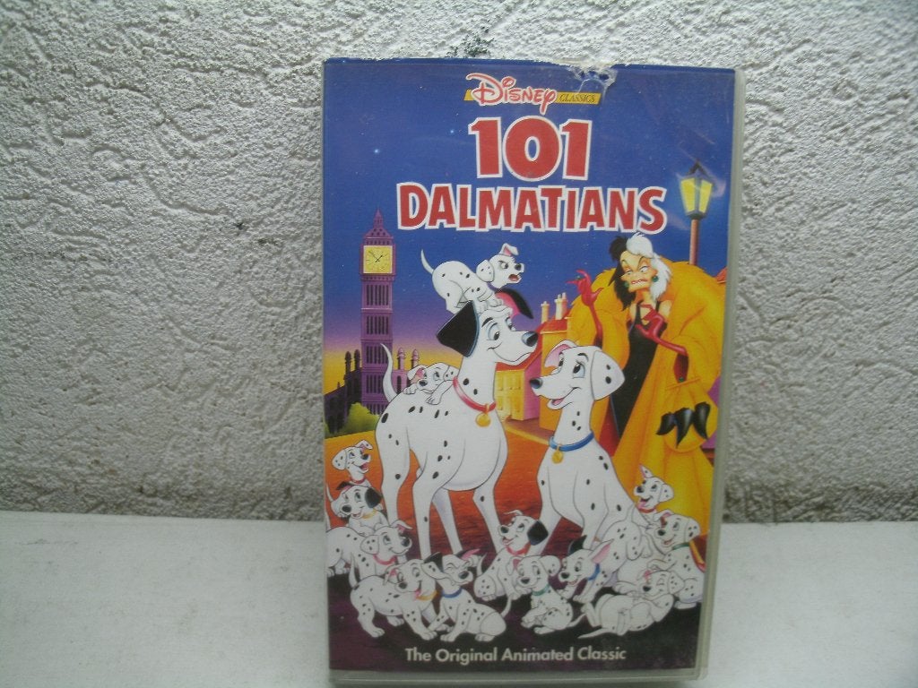 vhs 184a 101 dalmatians ned ondert, Vanaf 16 jaar, Ophalen of Verzenden, Gebruikt, Overige typen