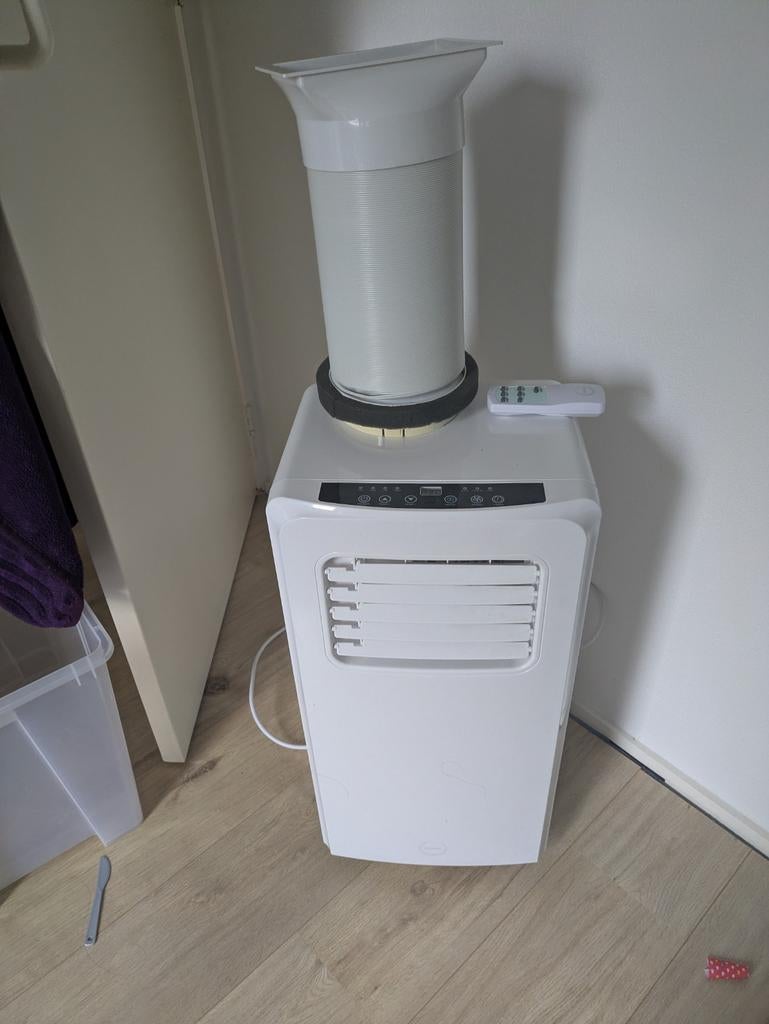 FUAVE Mobiele Airco AC90K01 Wit - Koelen en Ontvochtigen, Ophalen, Timer, Minder dan 60 m³, 3 snelheden of meer