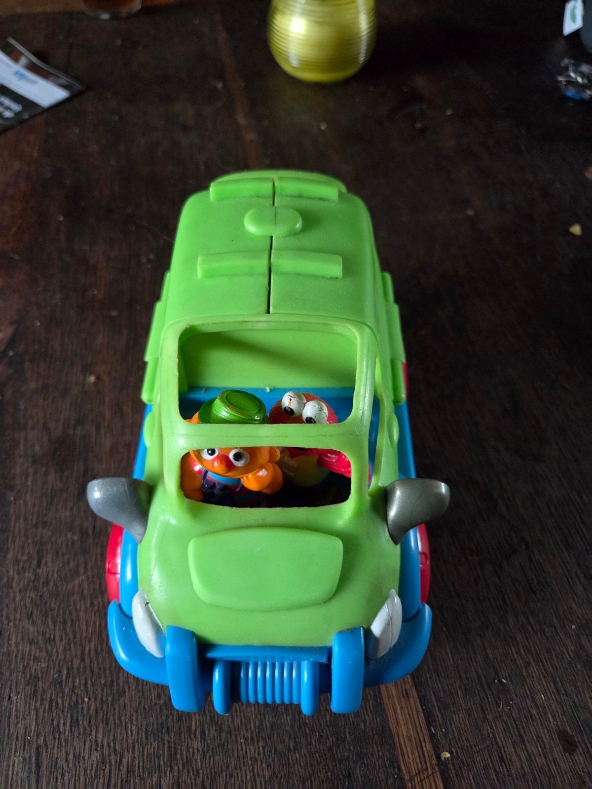 bert en ernie sesamstraat, Ophalen