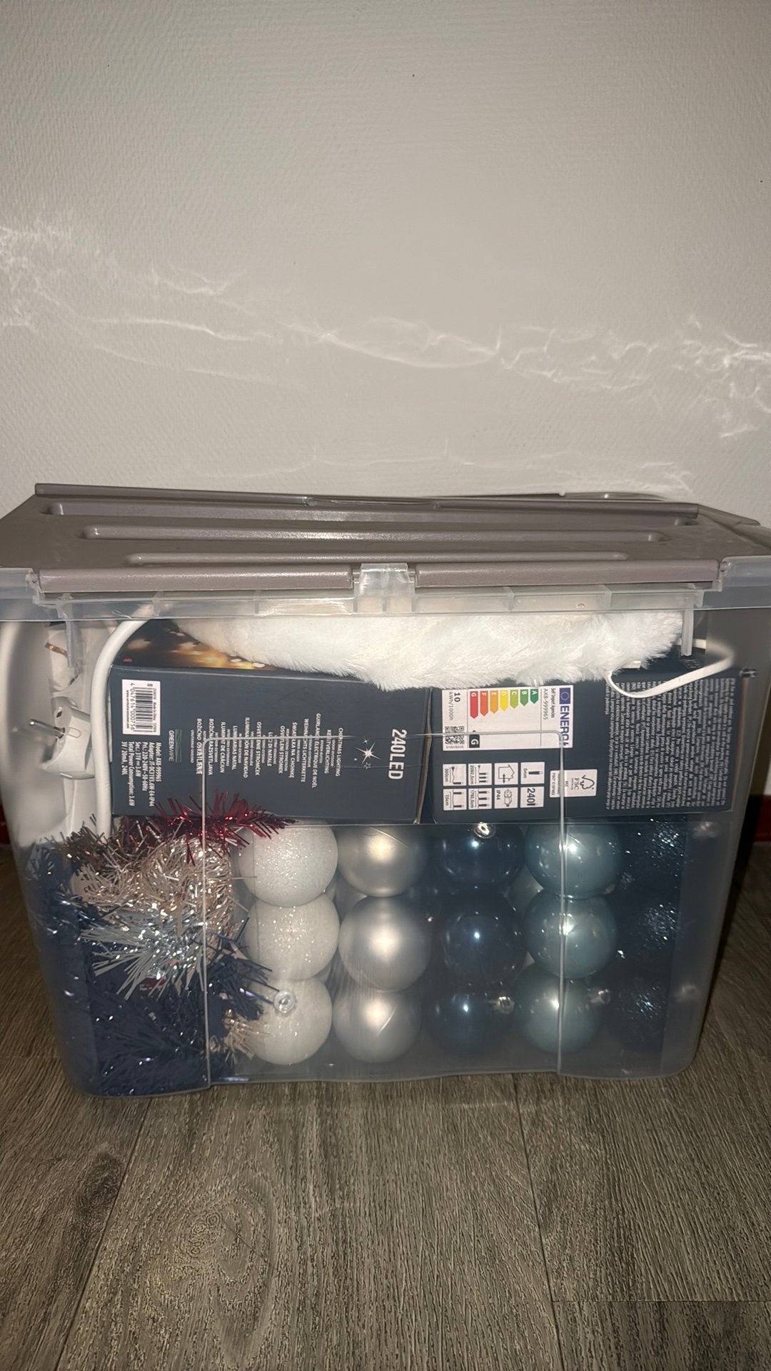 Kerstspullen decoratie, Ophalen, Nieuw