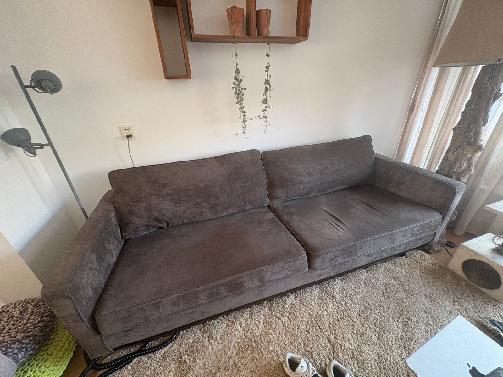 Bank 3 zits., Gebruikt, Tweepersoons, 75 tot 100 cm, Ophalen of Verzenden