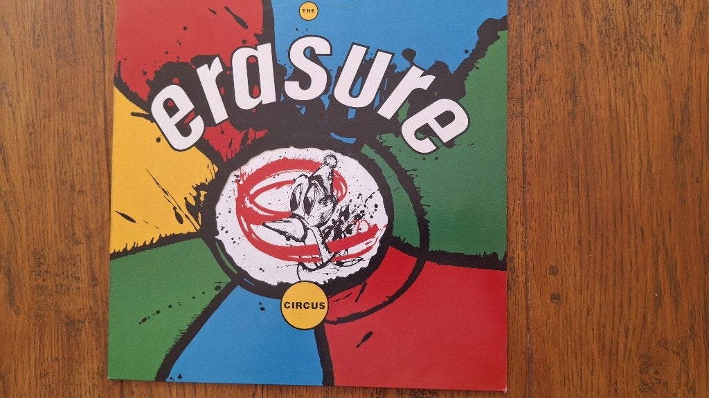 Elpee Erasure - The Circus, Cd's en Dvd's, Ophalen, LP, Zo goed als nieuw, Synthpop