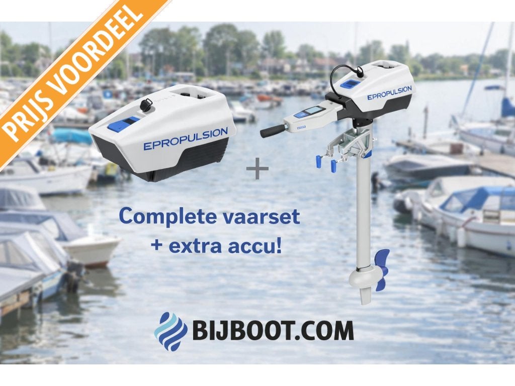 ePropulsion Spirit 1.0 PLUS inclusief extra accu, Watersport en Boten, Buiten- en Binnenboordmotoren, Niet ingevuld, Elektrisch
