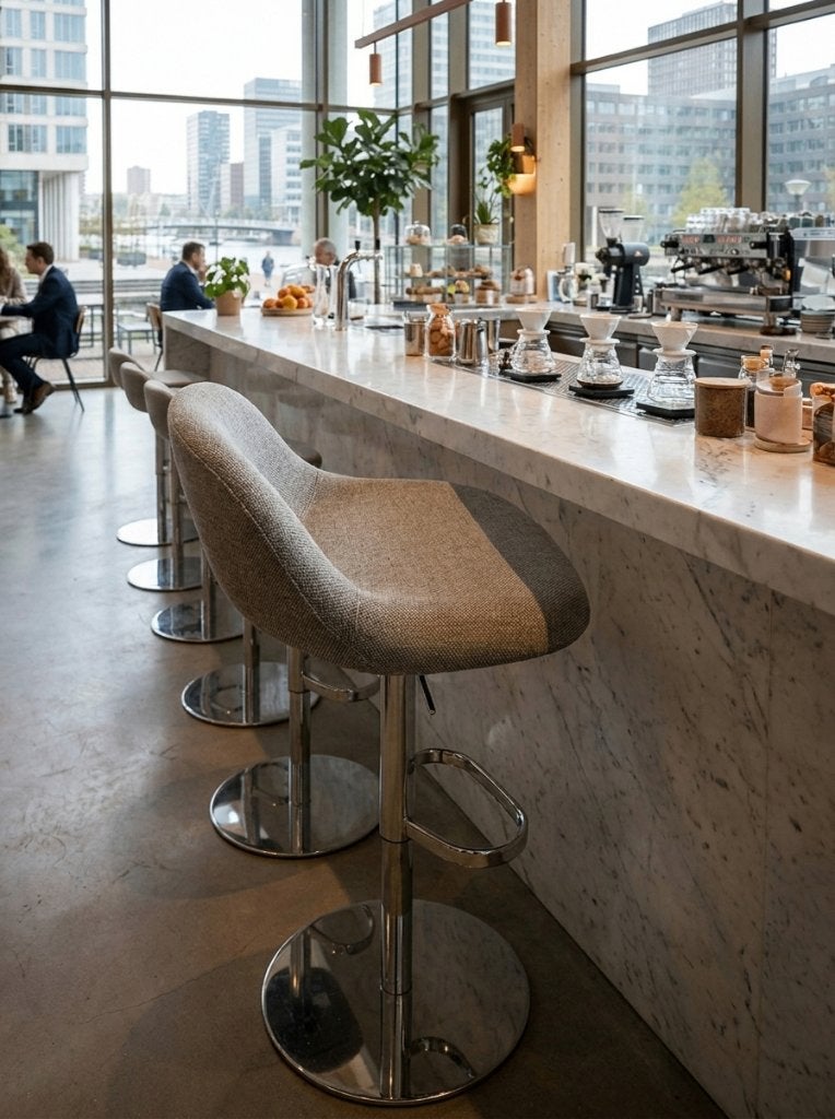 Design by Komplot Design - Gubi 3D Barstool (1st), Ophalen, 60 tot 90 cm, Zo goed als nieuw, 1 kruk