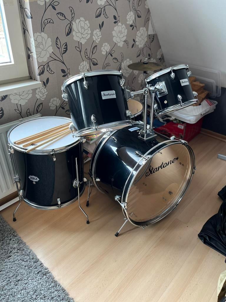 2 drumstellen te koop, Ophalen of Verzenden, Gebruikt, Overige merken