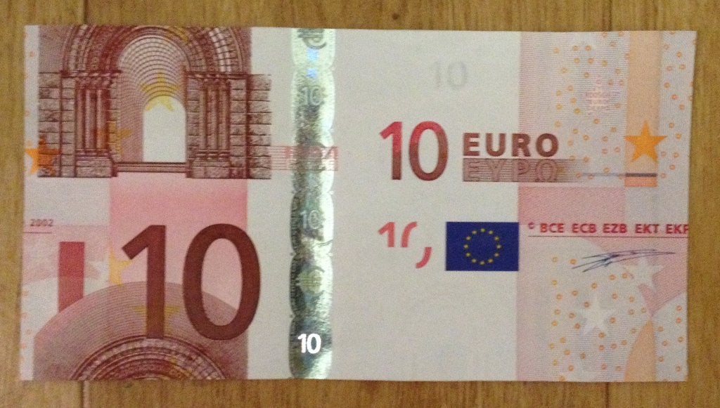 Gezocht: misdruk / misgesneden / mismade bill 10 euro biljet, Ophalen of Verzenden, Overige landen, 10 euro, Los biljet
