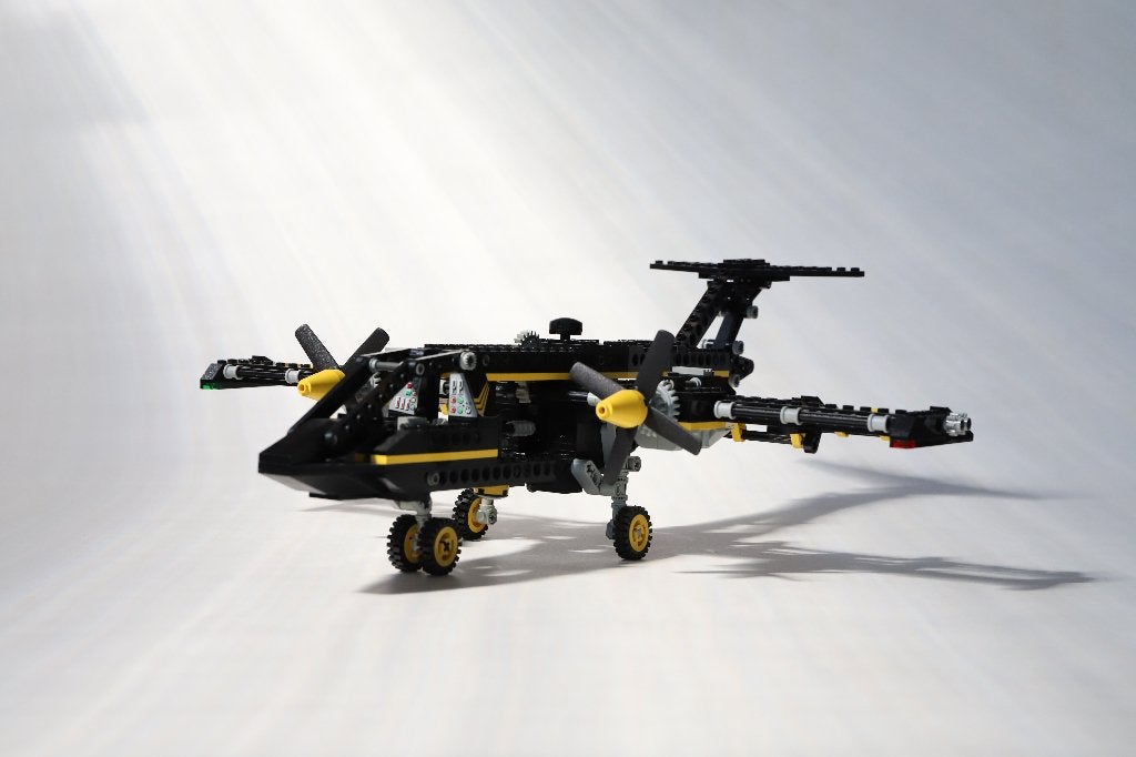 LEGO Technic 8425 Black Hawk (1996), Gebruikt, Overige thema's, Lego, Compleet