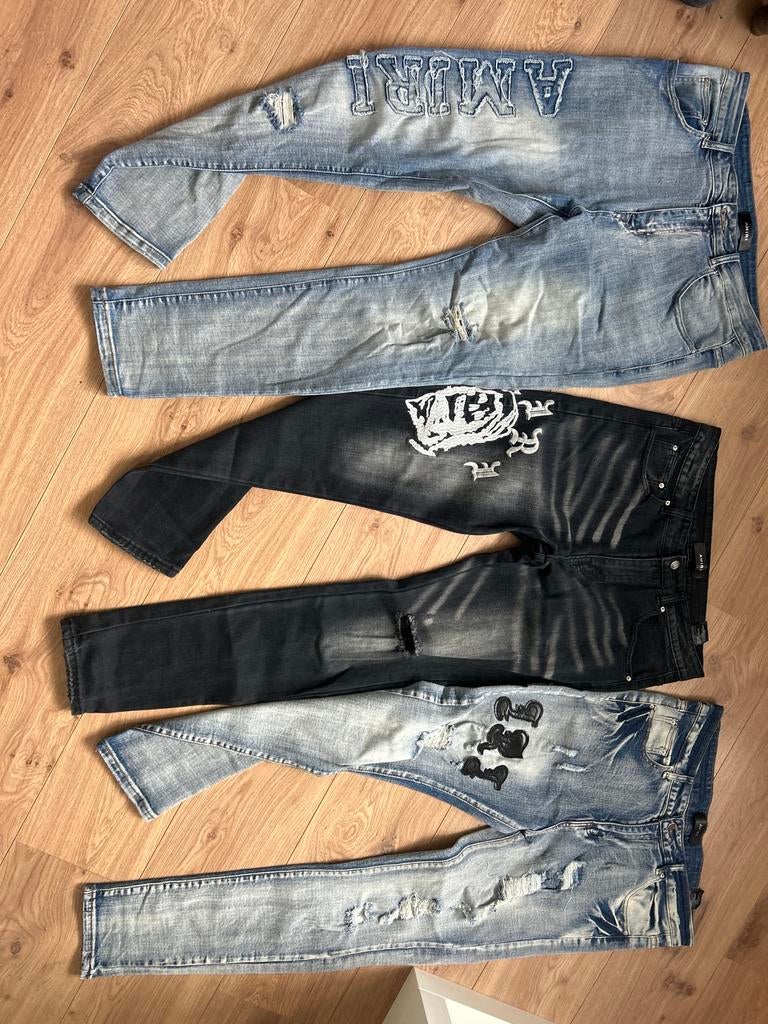 Jeans Collectie - Diverse Maten en Kleuren - 1 voor €50,-, Ophalen of Verzenden, Gedragen, Overige kleuren, Overige jeansmaten