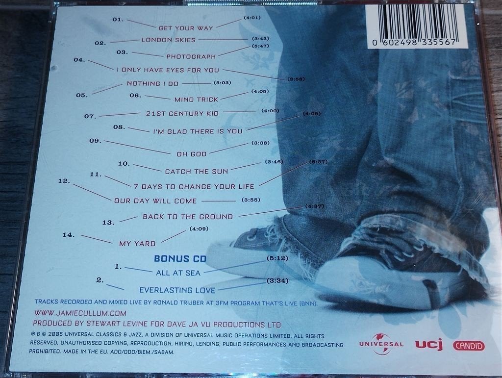 Jamie Cullum - Catching Tales [2CD], Ophalen of Verzenden, Zo goed als nieuw, Jazz