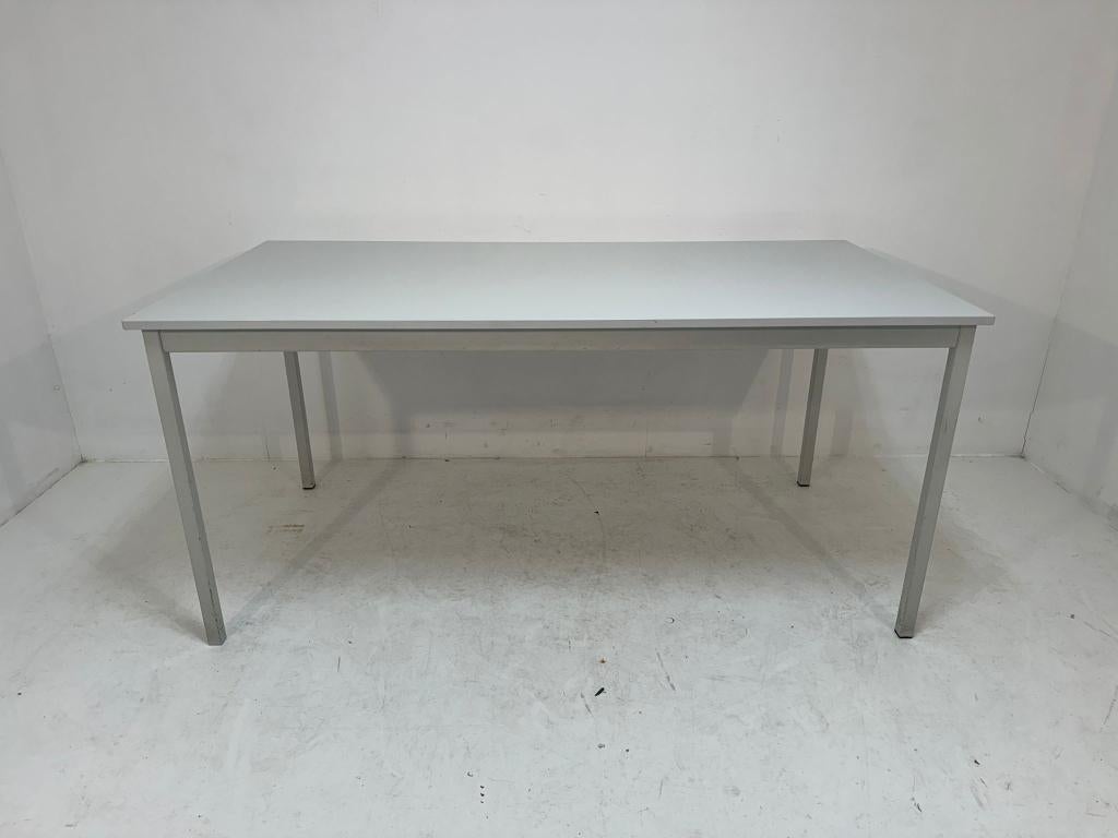 Partij 4-pootskantinetafel 160x80cm grijs/grijs €55 p/st, Niet ingevuld, Niet ingevuld, Niet ingevuld