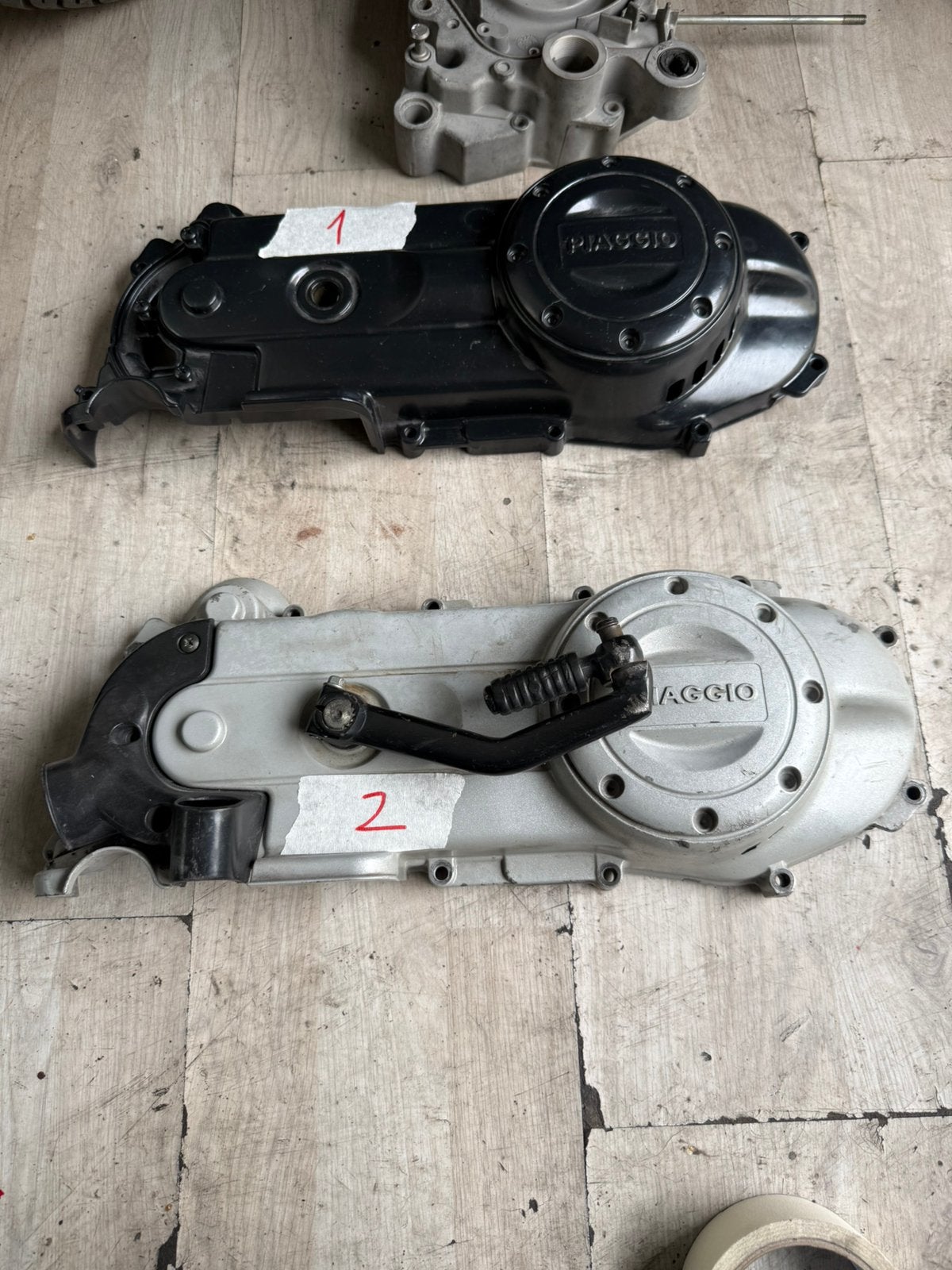 Piaggio 4takt carterkap compleet, Ophalen of Verzenden