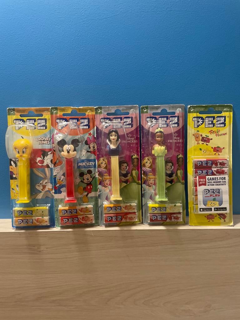 Pez Dispensers - Disney, Looney Tunes, Mickey & Friends, Verzamelen, Ophalen of Verzenden, Zo goed als nieuw
