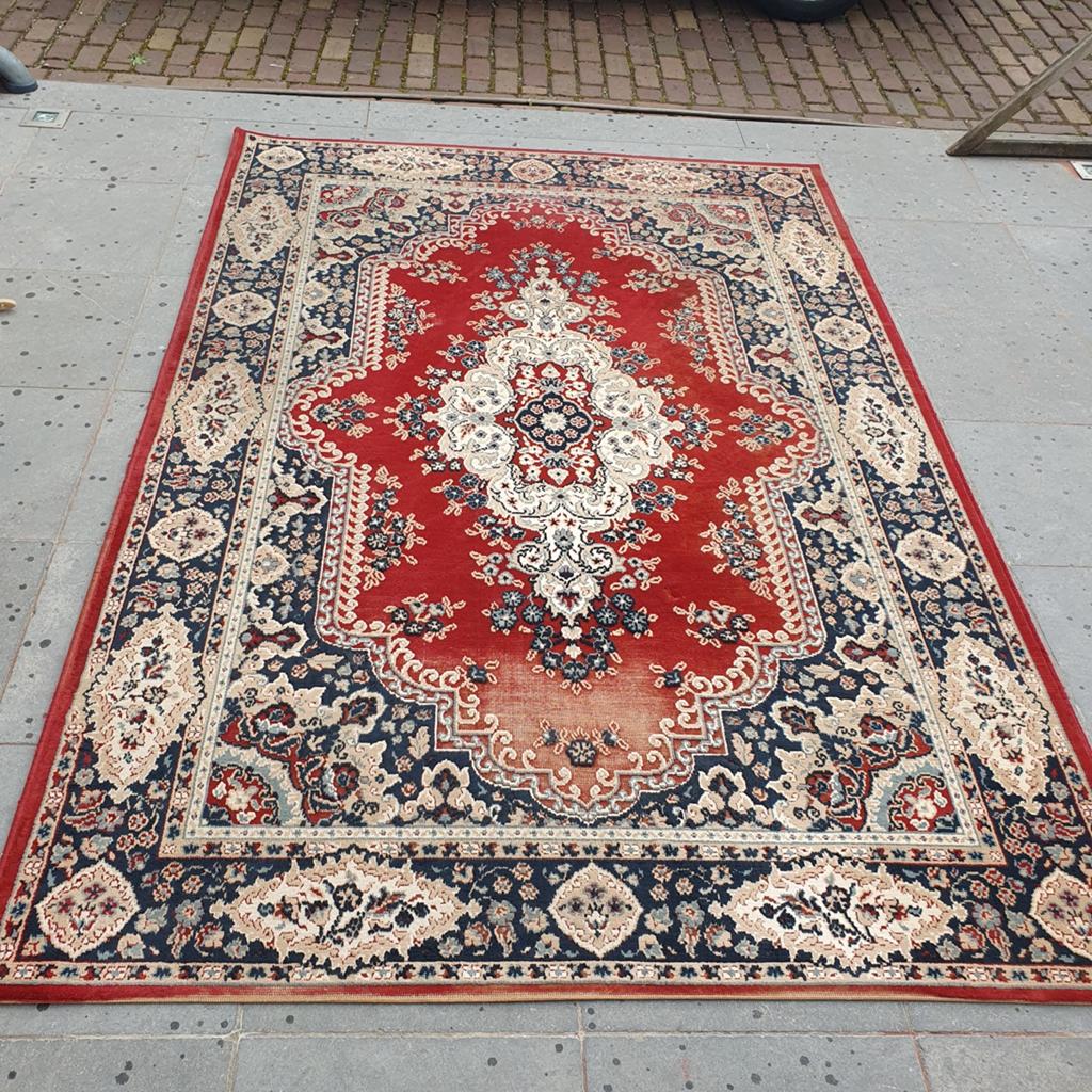 Perzisch tapijt 200x300 cm voor mancave, Ophalen, Gebruikt, Perzisch, Klassiek, Oosters, 200 cm of meer