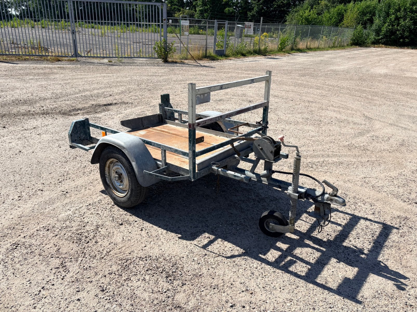 enkelasser aanhanger, Auto diversen, Aanhangers en Bagagewagens, Ophalen, Zo goed als nieuw