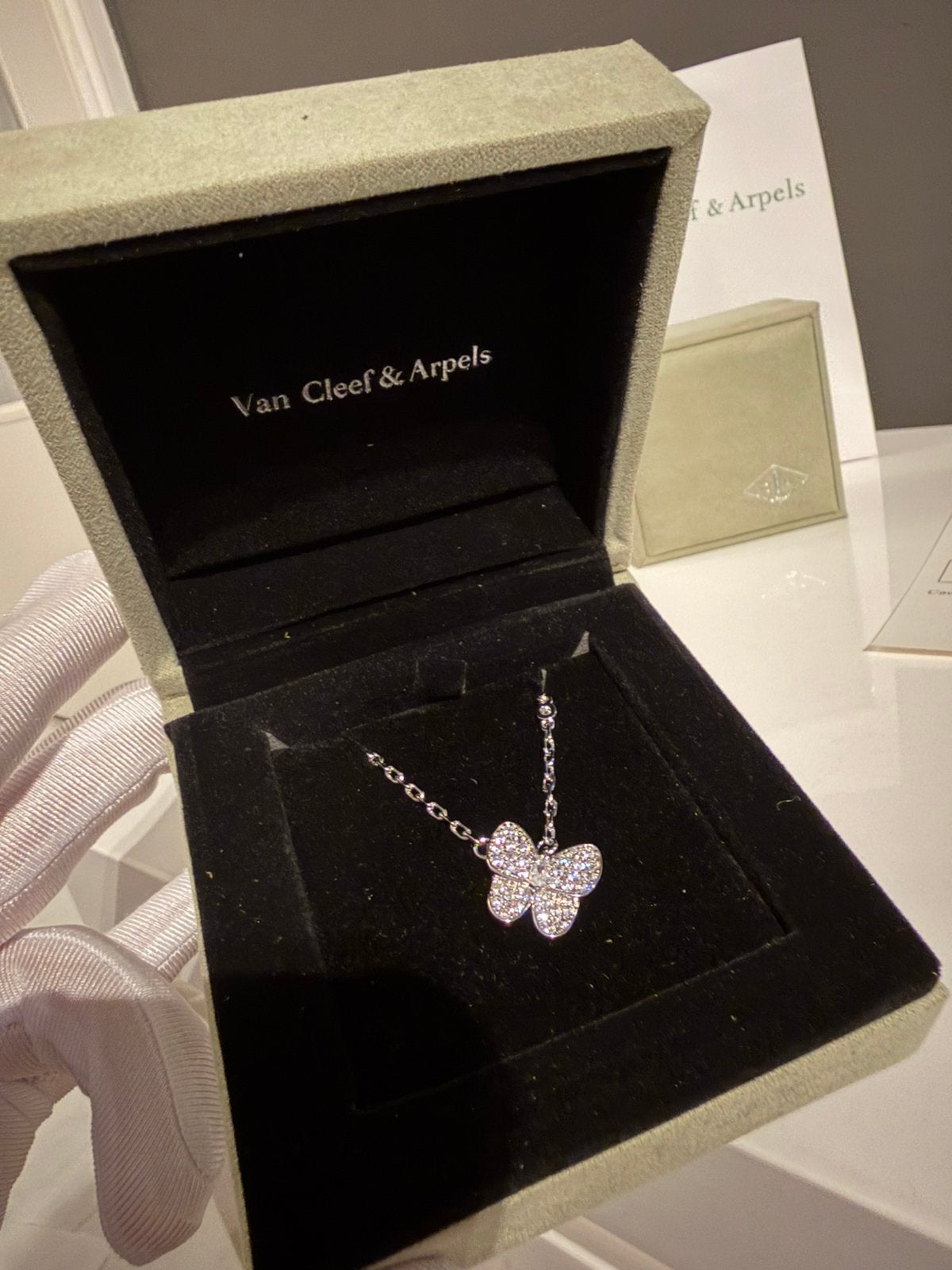 Van cleef & Arpels ketting, Verzenden, Zo goed als nieuw