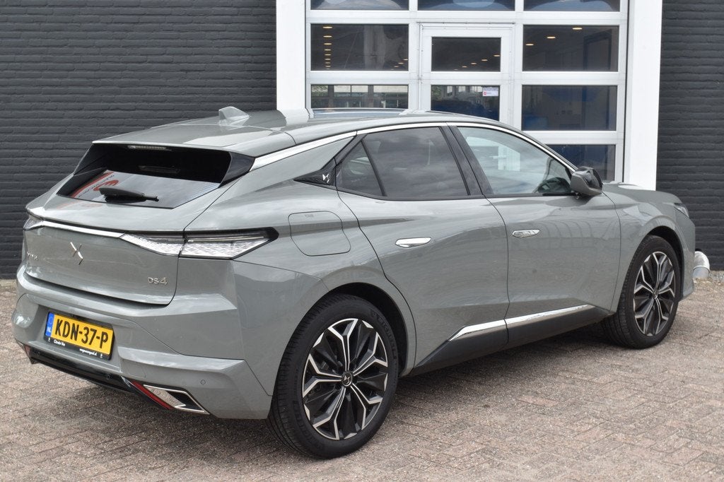 DS DS 4 E-Tense 225 EAT8 Rivoli Atomaat | leder | Navigatie, Auto's, DS, Gebruikt, Zwart, 4 cilinders, Bedrijf