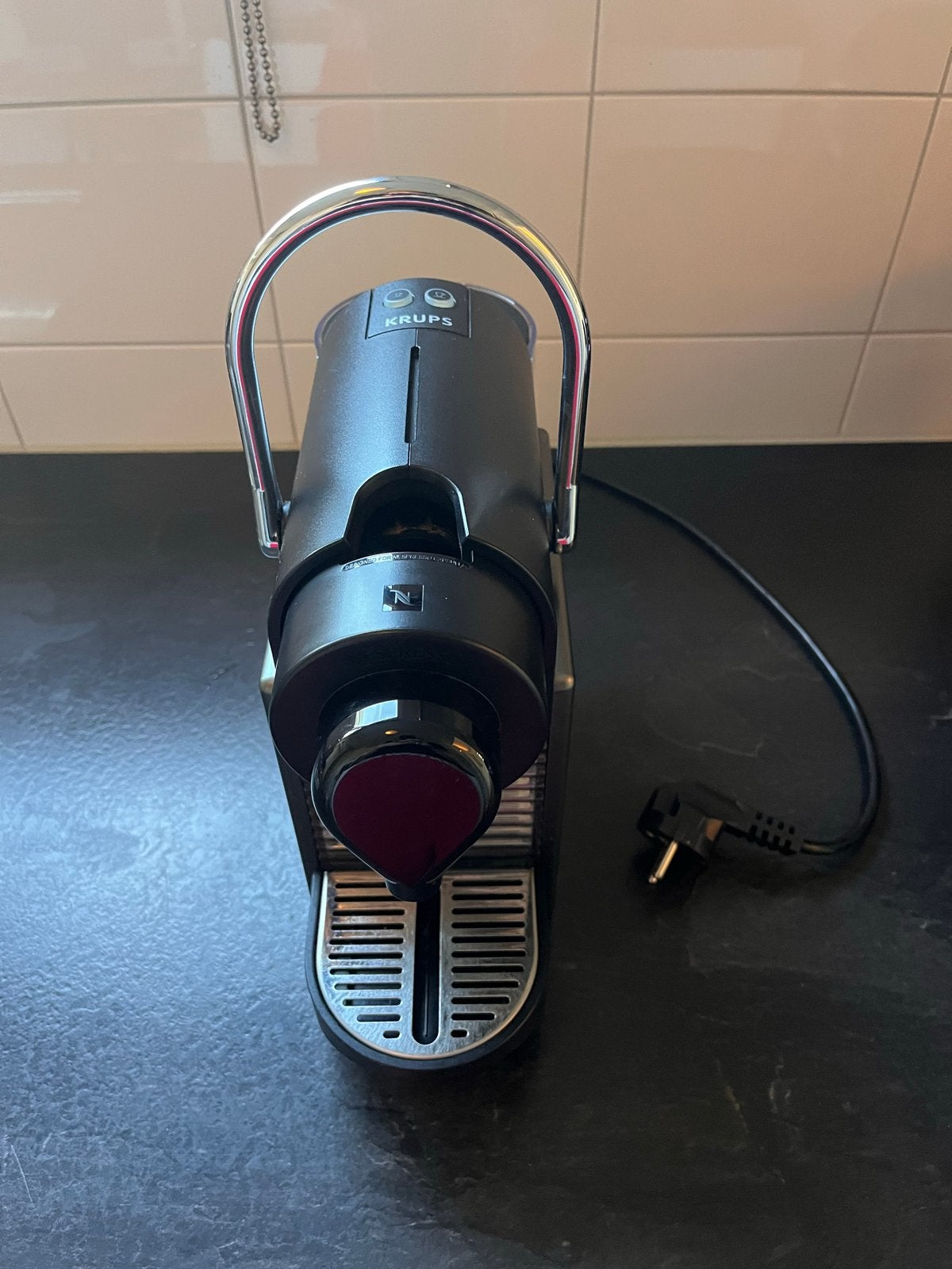 Krups Nespresso Essenza Mini - Compacte capsulemachine, Witgoed en Apparatuur, Koffiezetapparaten, Ophalen, Gebruikt, Espresso apparaat