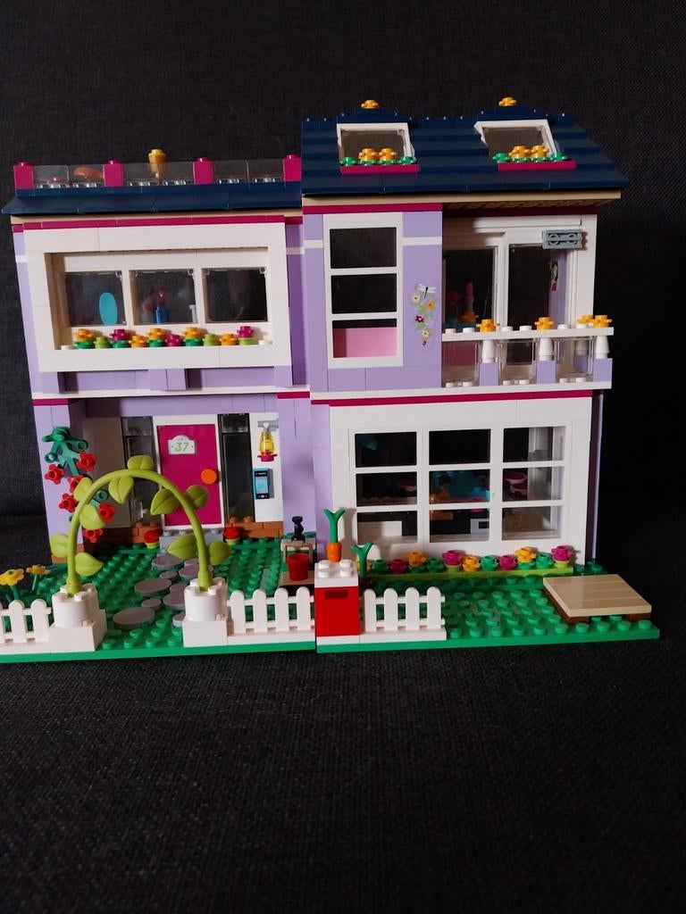 Friends Lego Emma's huis, Ophalen of Verzenden, Gebruikt, Complete set, Lego