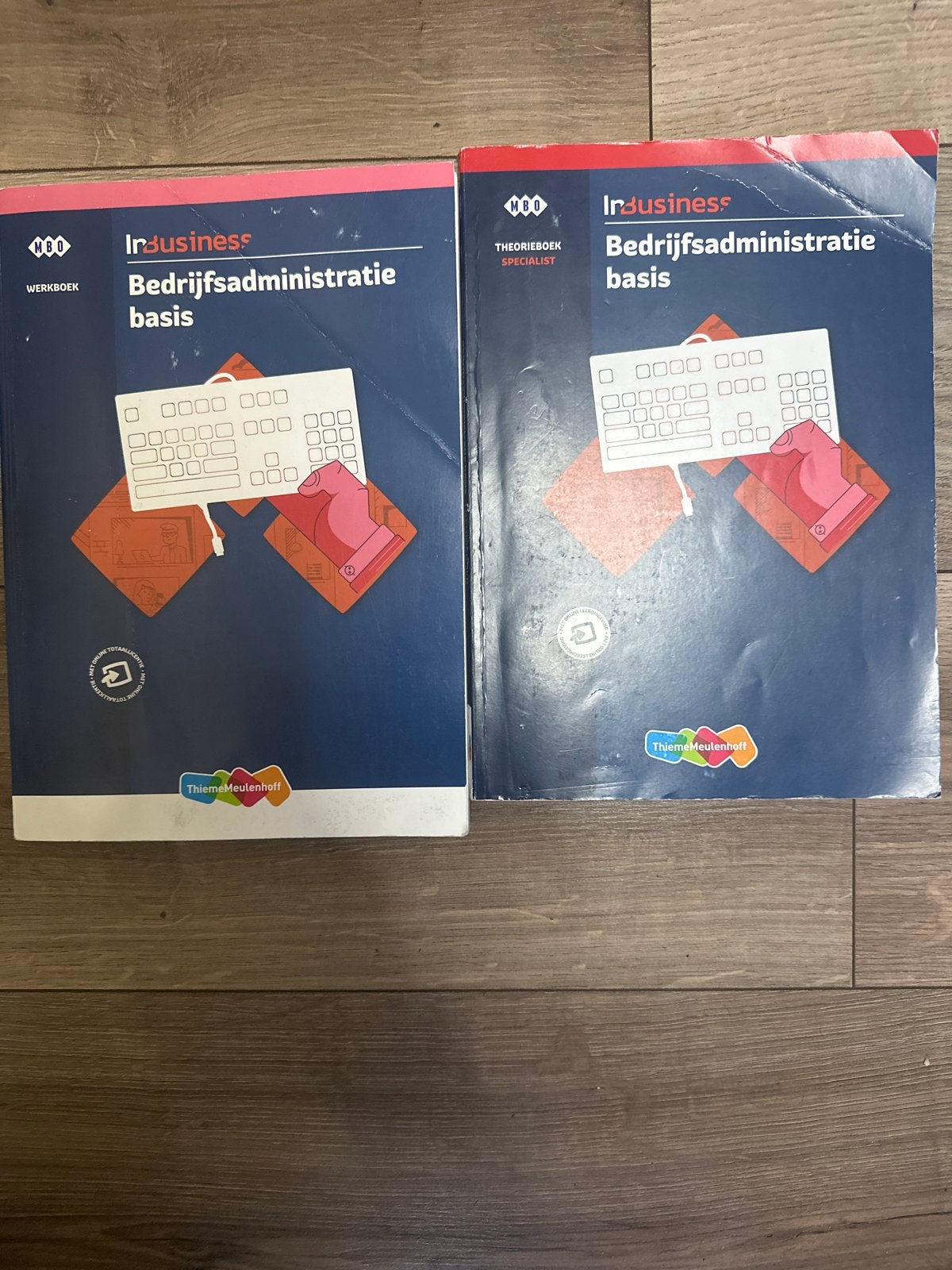 InBusiness Bedrijfsadministratie basis: Theorieboek & Werkbo, Ophalen, Gamma, Zo goed als nieuw, MBO
