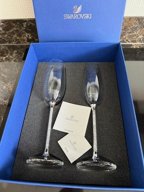 swarovski champagne, Ophalen of Verzenden, Zo goed als nieuw, Figuurtje