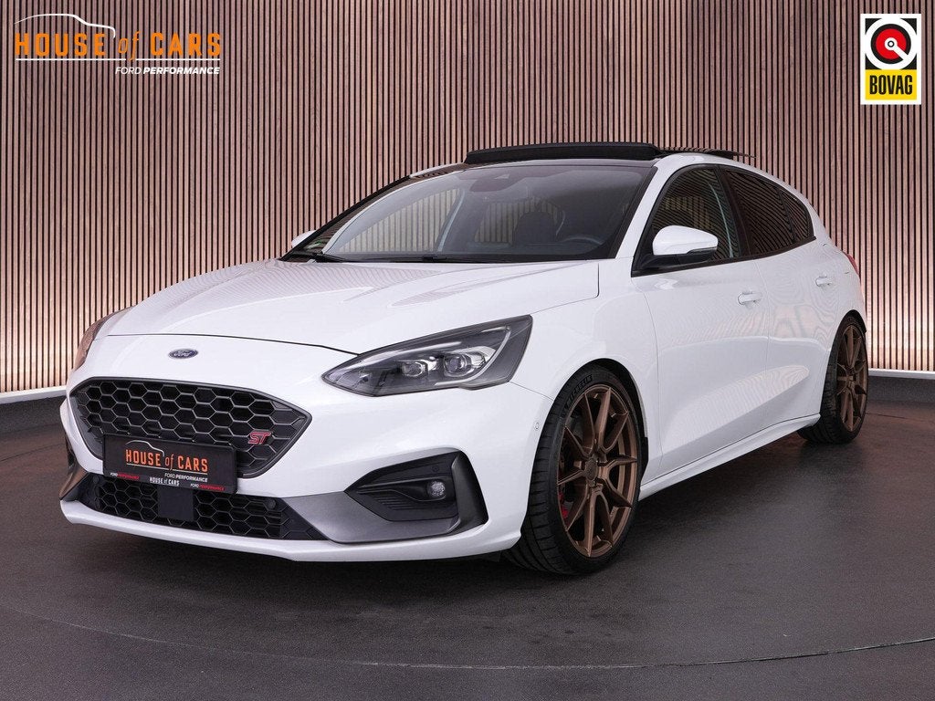 Ford Focus ST-3 2.3 280pk |19" TEC wielen|H&R verlagingsvere, 1408 kg, Gebruikt, 4 cilinders, Automatische klimaatregeling