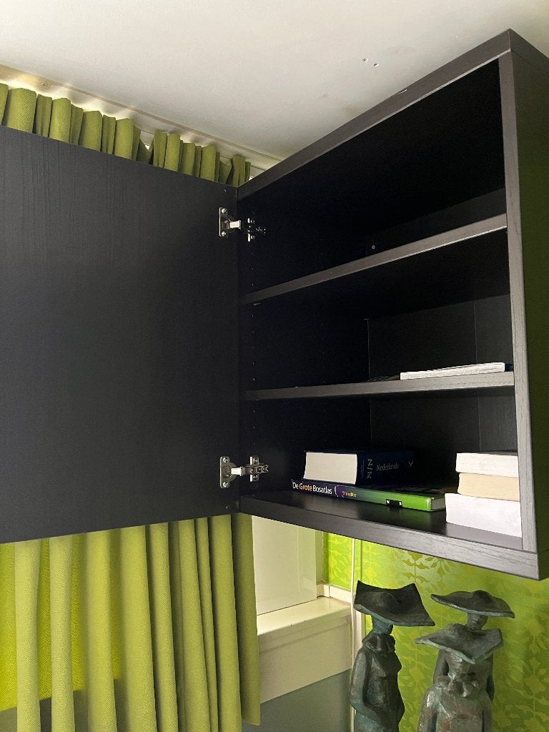 IKEA hangkast wengé bruin, Ophalen, Zo goed als nieuw