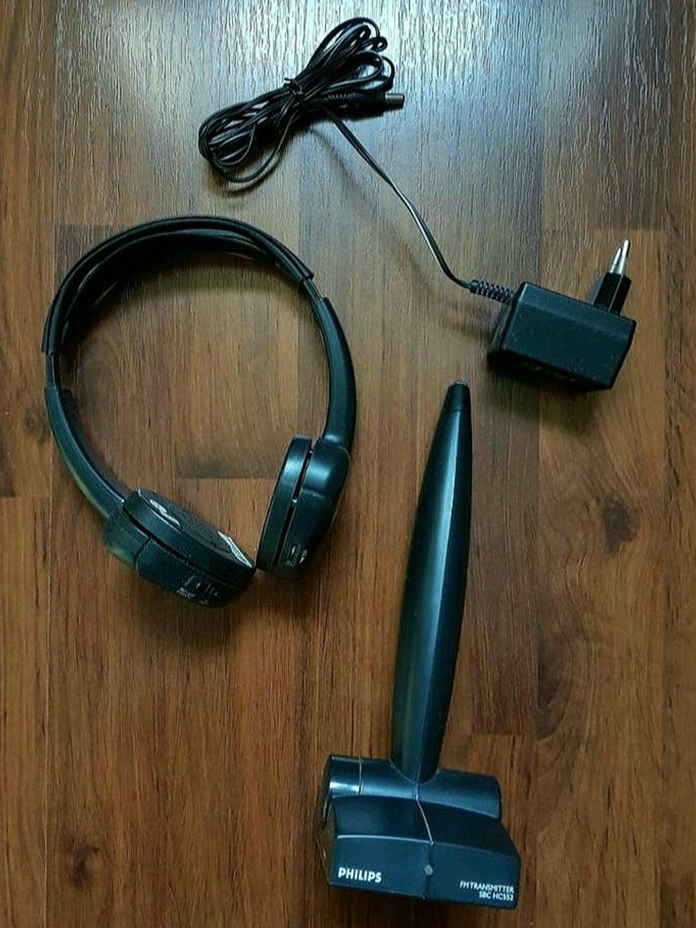 Philips draadloze koptelefoon Stereo FM vintage jaren 90, Ophalen of Verzenden, Audio en Video