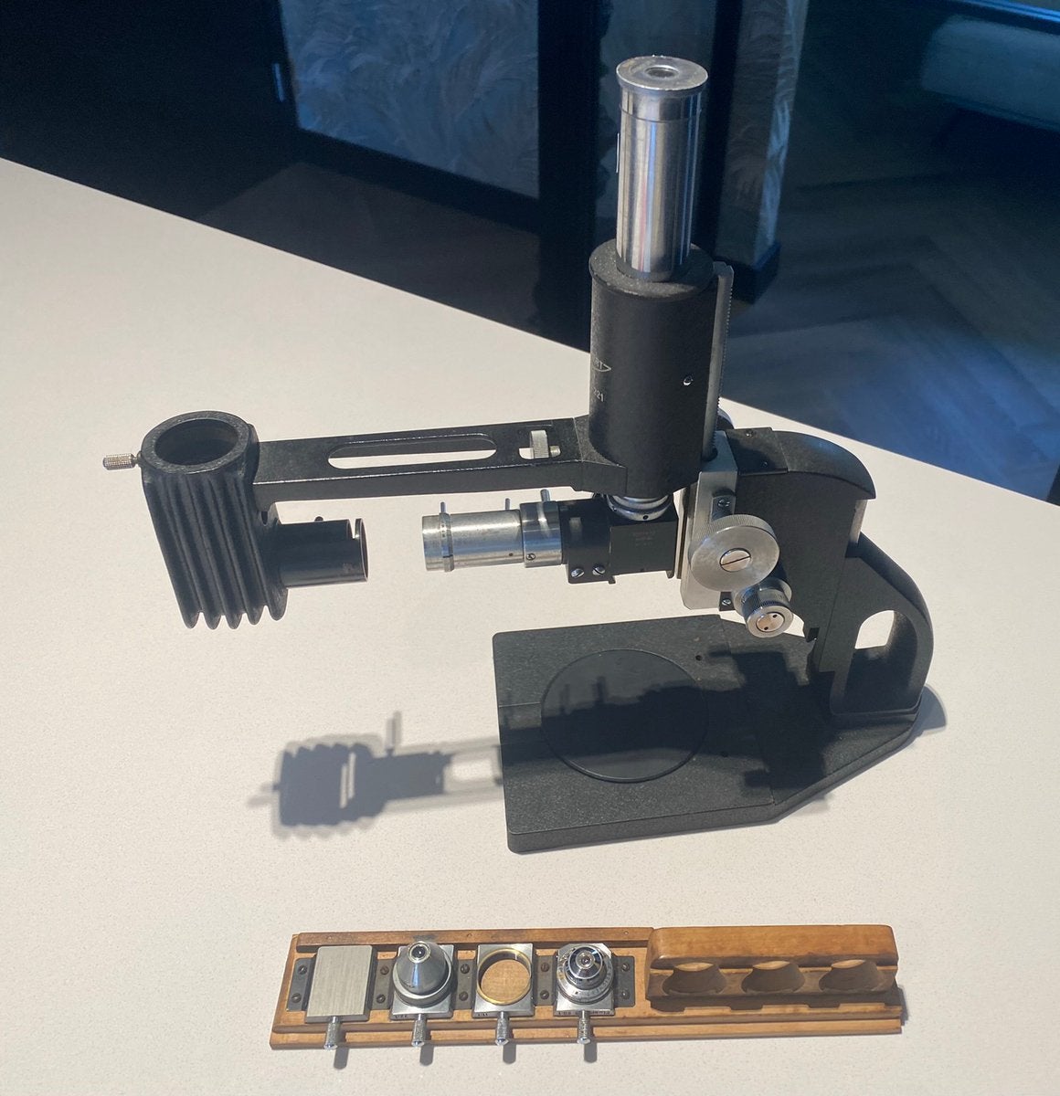 Reichert Wien microscoop, Ophalen of Verzenden, Gebruikt