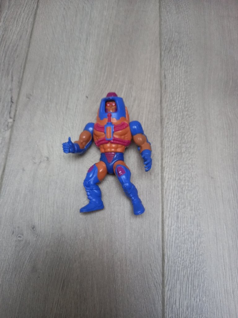 He-man, MOTU, Man-E-Faces (Incompleet) 2, Ophalen of Verzenden, Gebruikt