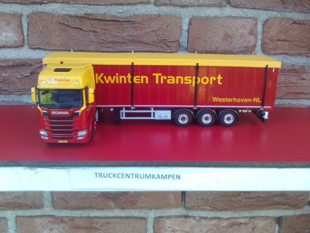 WSI  Scania  S  Highline  van  Kwinten  Transport., Ophalen of Verzenden, Nieuw, Bus of Vrachtwagen, Wsi