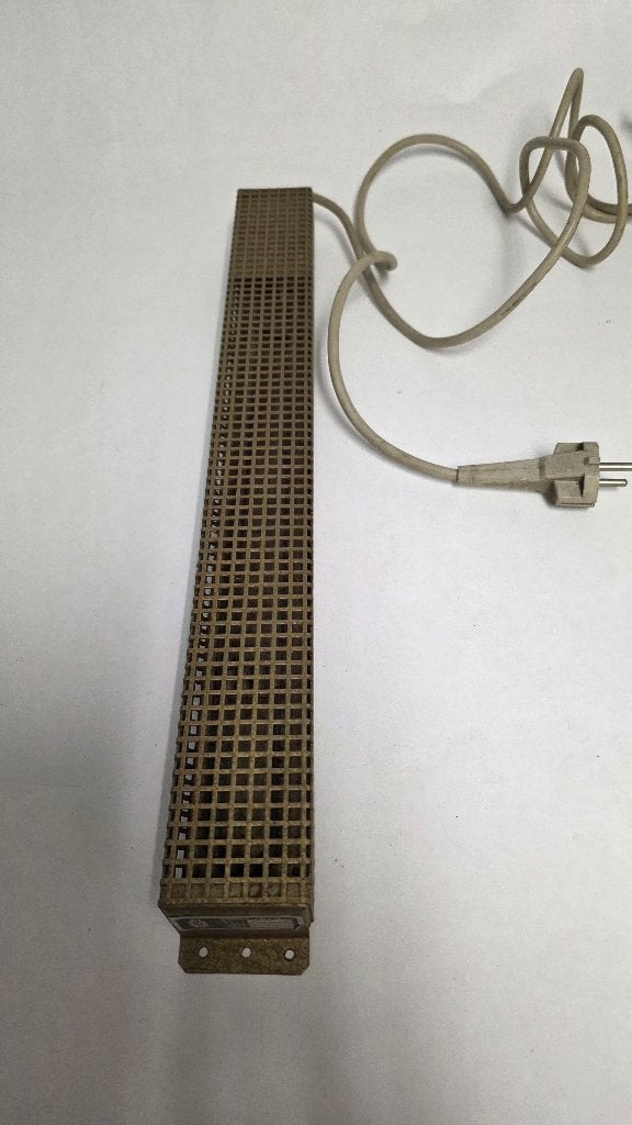 retro elektrisch wand radiator, 30 tot 80 cm, Gebruikt, Kachel, Minder dan 60 cm