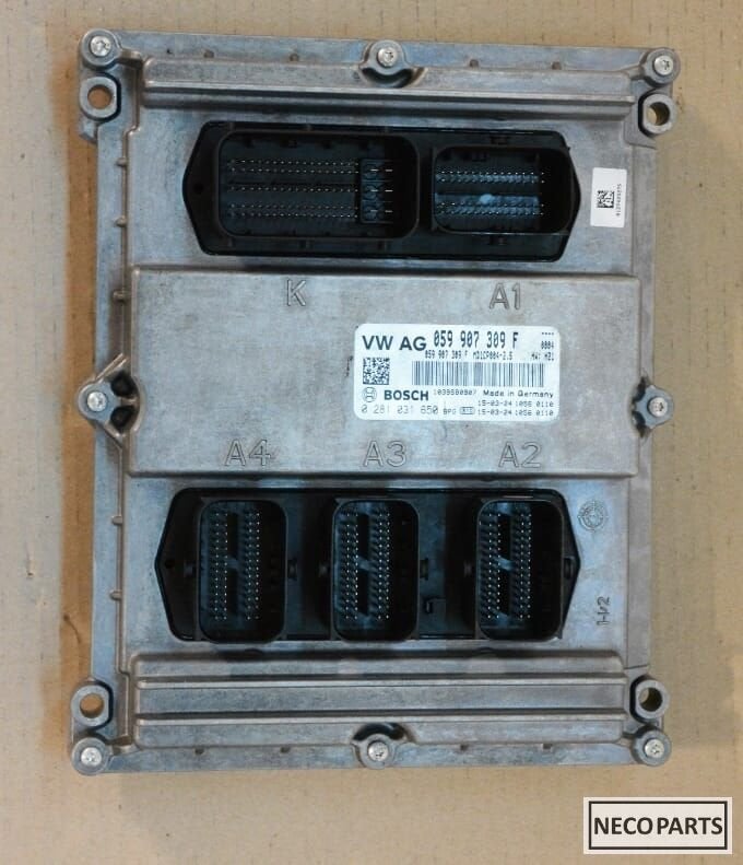 AUDI A4 8W ECU MOTOR COMPUTER 8W0907311B ALLES LEVERBAAR !!, Gebruikt, -, -, -
