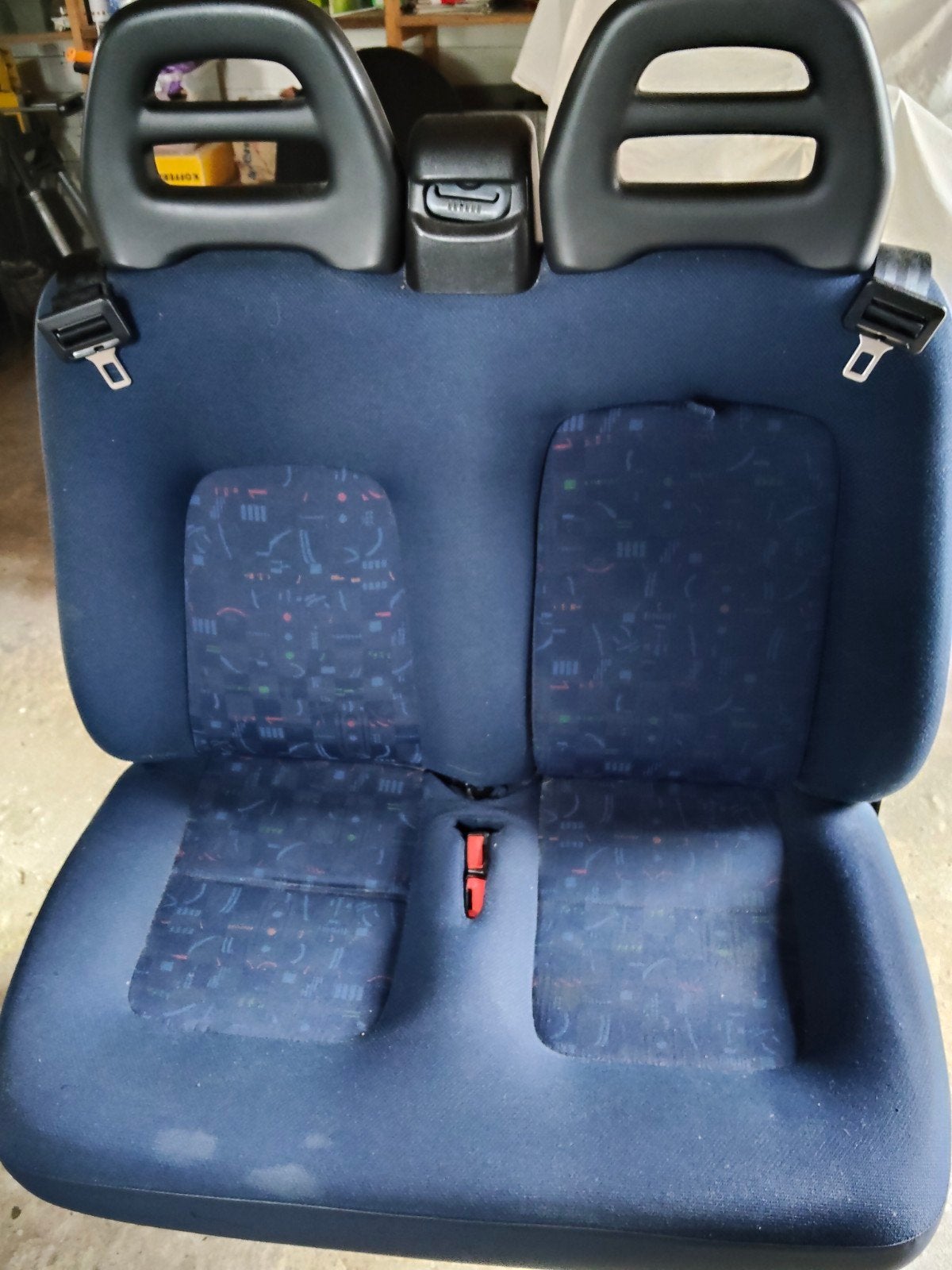 dubbele bank fiat ducato, Ophalen, Gebruikt, Fiat